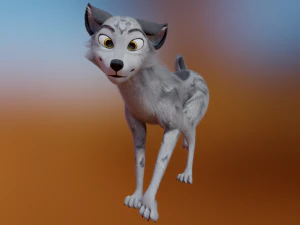 Kovu Wolf 3D Model