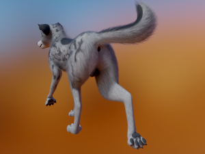 Kovu Wolf 3D Model