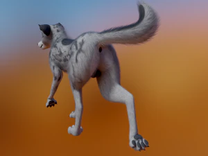 Kovu Wolf 3D Model
