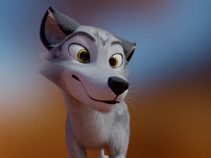 Kovu Wolf 3D Model