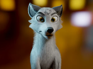 Kovu Wolf 3D Model