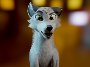 Kovu Wolf 3D Model