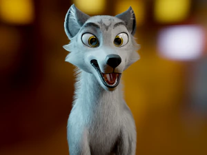 Kovu Wolf 3D Model
