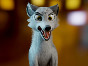 Kovu Wolf 3D Model