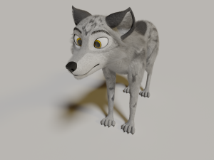 Kovu Wolf 3D Model