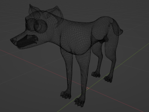 Kovu Wolf 3D Model