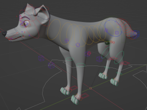 Kovu Wolf 3D Model