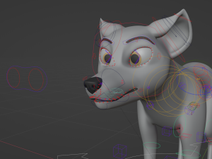 Kovu Wolf 3D Model