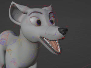 Kovu Wolf 3D Model