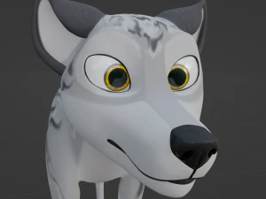 Kovu Wolf 3D Model