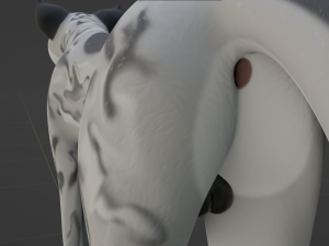 Kovu Wolf 3D Model