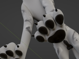 Kovu Wolf 3D Model