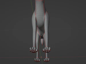 Kovu Wolf 3D Model