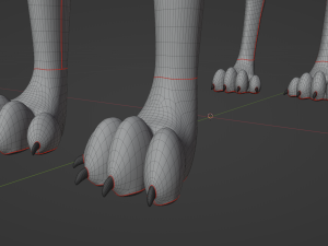 Kovu Wolf 3D Model