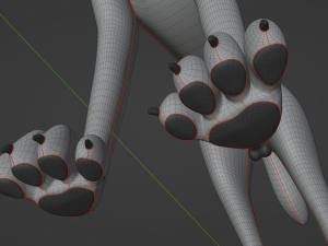Kovu Wolf 3D Model