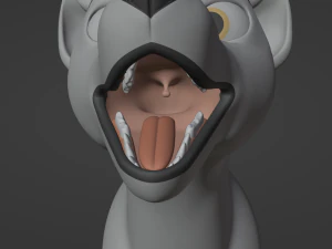 Kovu Wolf 3D Model