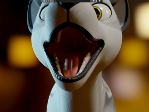 Kovu Wolf 3D Model