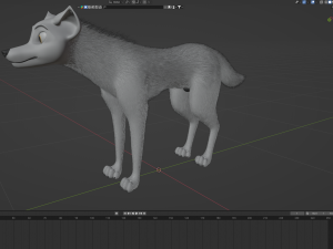 Kovu Wolf 3D Model