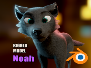 Noah Wolf Modelo 3D