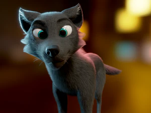 Noah Wolf 3D Model