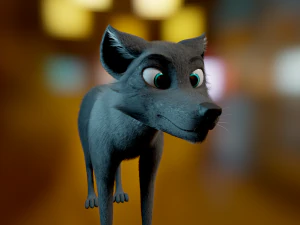 Noah Wolf 3D Model