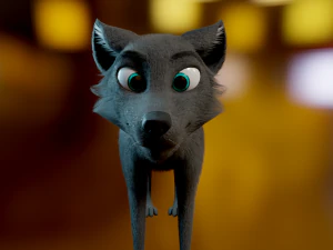 Noah Wolf 3D Model