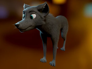 Noah Wolf 3D Model