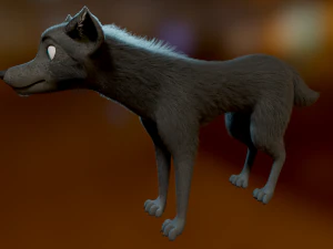 Noah Wolf 3D Model