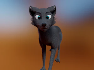Noah Wolf 3D Model