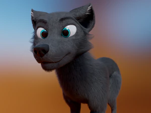 Noah Wolf 3D Model