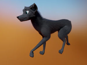 Noah Wolf 3D Model