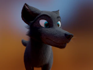 Noah Wolf 3D Model
