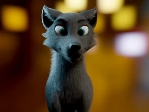 Noah Wolf 3D Model