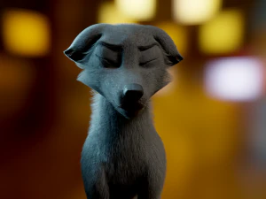 Noah Wolf 3D Model