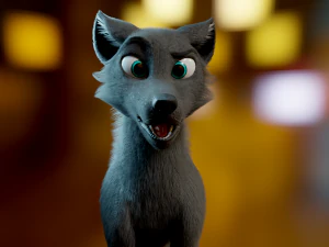 Noah Wolf 3D Model