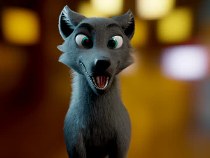 Noah Wolf 3D Model