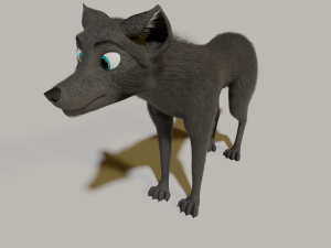 Noah Wolf Model 3D