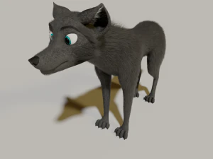 Noah Wolf 3D Model