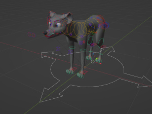 Noah Wolf Model 3D