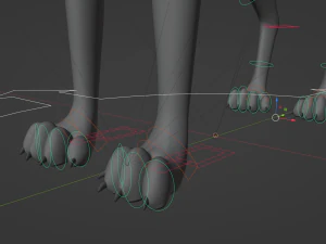 Noah Wolf 3D Model