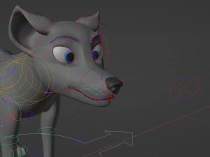 Noah Wolf 3D Model