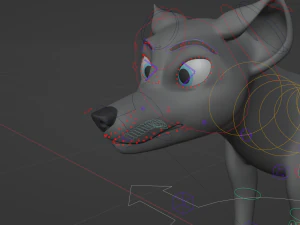 Noah Wolf 3D Model