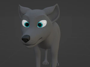 Noah Wolf 3D Model