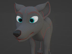 Noah Wolf 3D Model