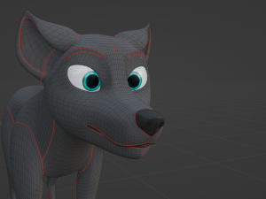 Noah Wolf Model 3D