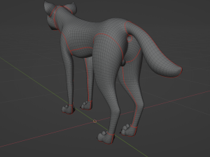 Noah Wolf Model 3D