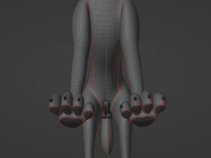 Noah Wolf 3D Model