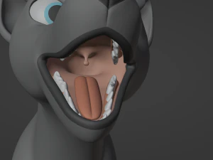 Noah Wolf 3D Model