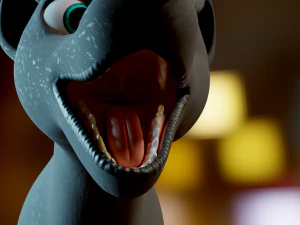 Noah Wolf 3D Model