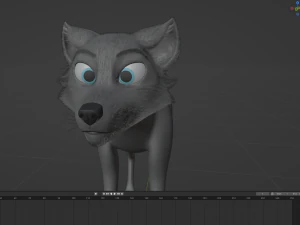 Noah Wolf 3D Model